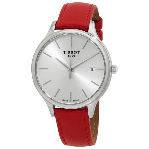 NWT Authentic Tissot Bella Ora Quartz Silver Dial Women's Watch - Picture 1 of 3